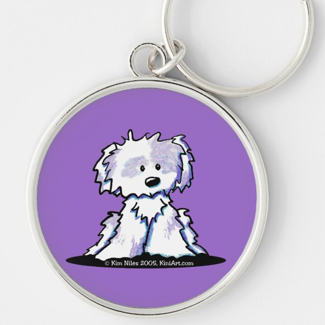 Shih Tzu Cartoon Keychain (Front)