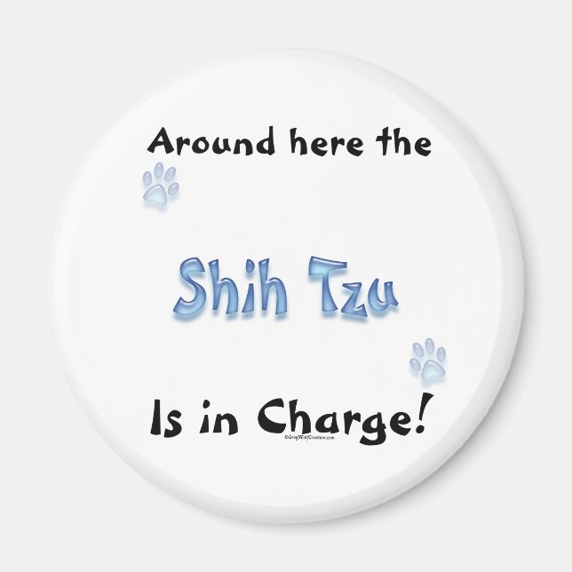 Shih Tzu Charge - Magnet (Front)