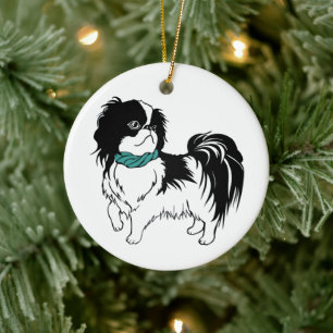 Shih Tzu Christmas Ornament