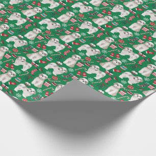 Shih Tzu Christmas wrapping paper