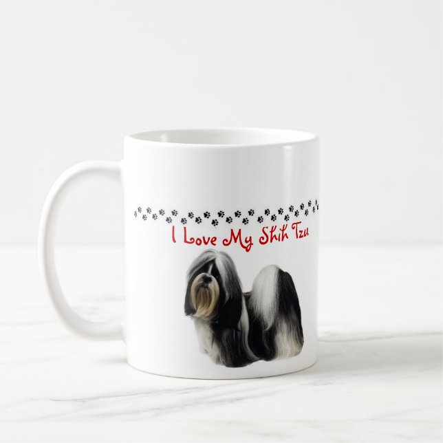 Shih Tzu Coffee Mug (Left)