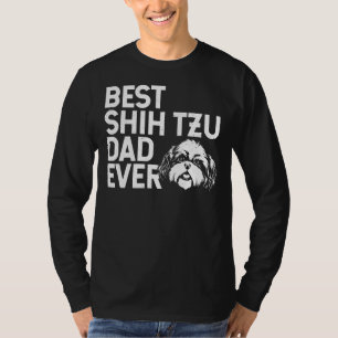 Shih Tzu Dad  For Men Boys T-Shirt