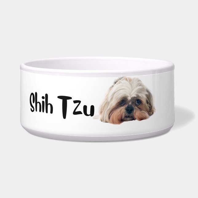 Shih Tzu - dog breed bowl (Front)