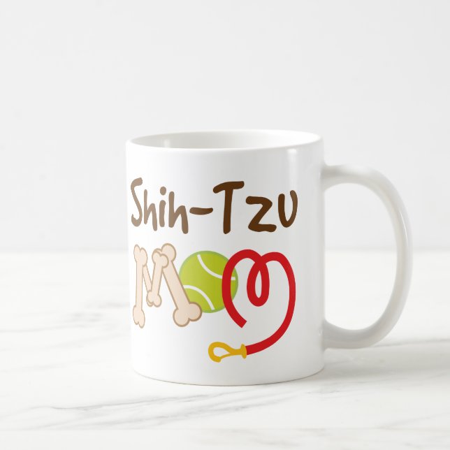 Shih-Tzu Dog Breed Mum Gift Coffee Mug (Right)