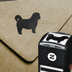 Shih Tzu Dog Breed Silhouette Self-inking Stamp