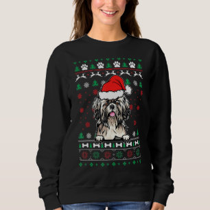 Shih Tzu Dog  Christmas Ugly Christmas Sweater
