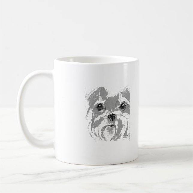 Shih Tzu Dog Coffee Mug (Left)