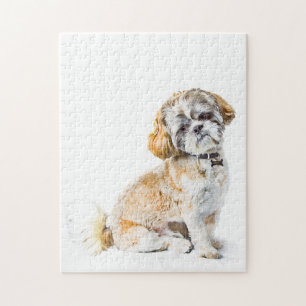 Shih Tzu Dog Jigsaw Puzzle