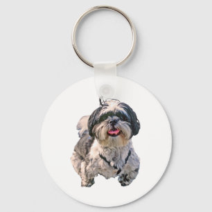 Shih Tzu Dog Key Ring