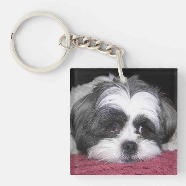 Shih Tzu Dog Key Ring (Front)