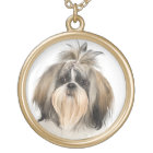 Shih Tzu dog  necklace