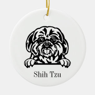 Shih Tzu dog ornament
