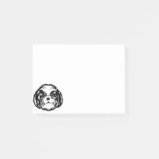 Shih Tzu Dog Post-it Notes