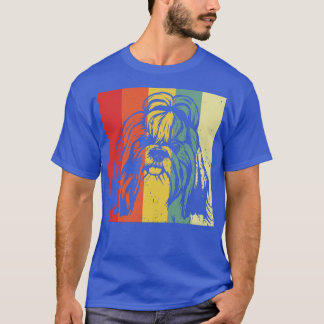 Shih Tzu Dog Retro T-Shirt
