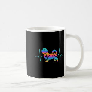 Shih tzu dog shihtzu dog heartbeat shitzhu funnySh Coffee Mug