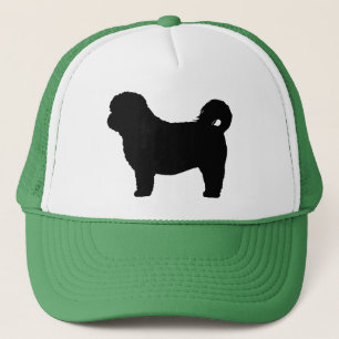 Shih Tzu Dog Silhouette Trucker Hat