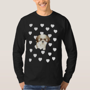 Shih Tzu Dog Theme Baby Gender Neutral Nursery Roo T-Shirt