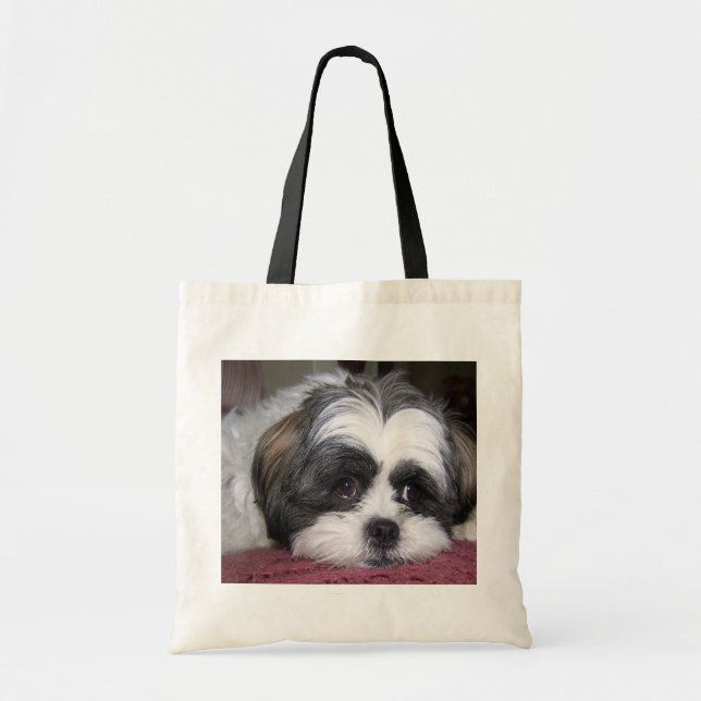 Shih Tzu Dog Tote Bag (Front)