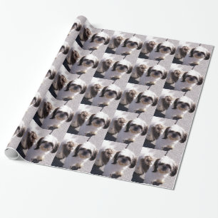 Shih Tzu Dog Wrapping Paper