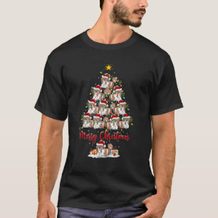 Shih Tzu Dog Xmas Lights Santa Shih Tzu Christmas  T-Shirt