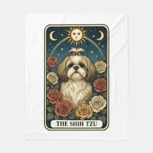 Shih Tzu Fleece Blanket
