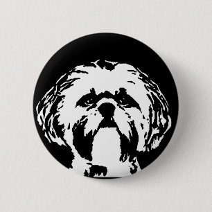 Shih Tzu Gifts - Button