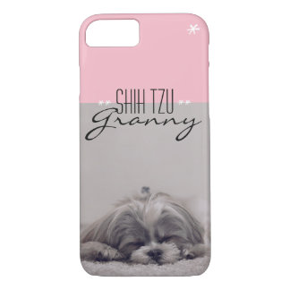 Shih Tzu Granny iPhone Case for Dog Moms