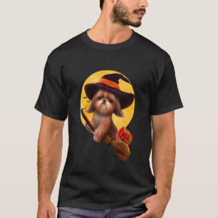 Shih Tzu Halloween Costume  Men Women Boys Girls D T-Shirt