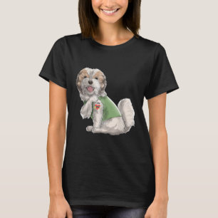 Shih Tzu I Love Mum Tattoo Dog Shirt Funny Mothers