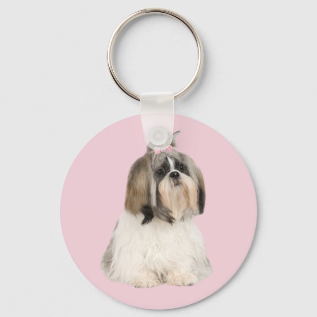 Shih Tzu Keychain (Front)