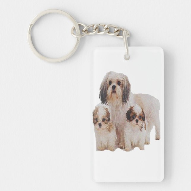Shih-tzu keychains (Front)