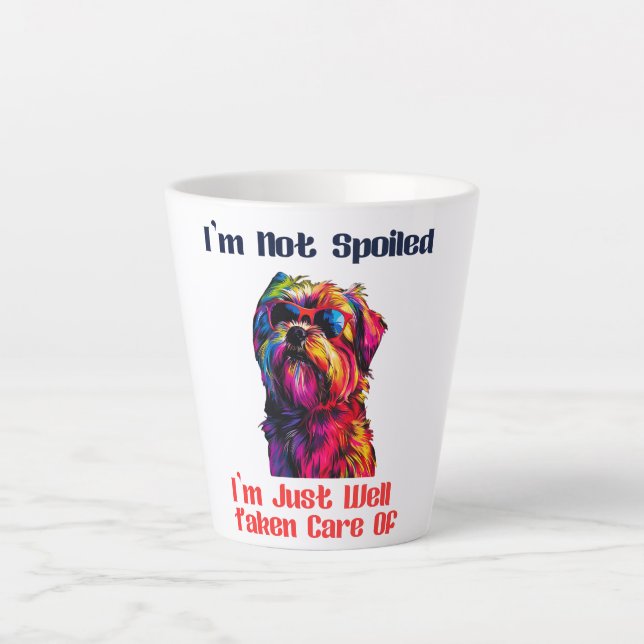 Shih Tzu Latte Mug (Front)