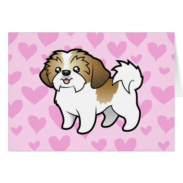 Shih Tzu Love (puppy cut) (Front Horizontal)