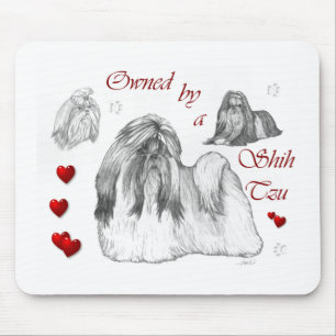 Shih Tzu Lovers Gifts Mouse Pad