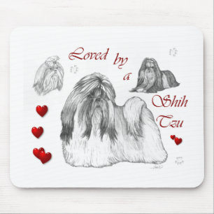 Shih Tzu Lovers Gifts Mouse Pad