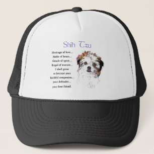 Shih Tzu Lovers Gifts Trucker Hat