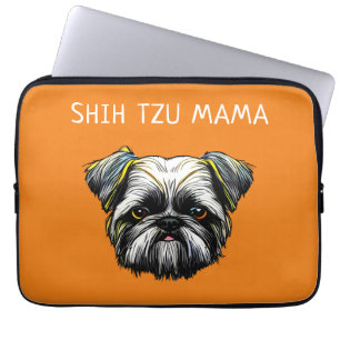 Shih Tzu Mama Laptop Sleeve