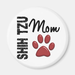 Shih Tzu Mum 2 Magnet