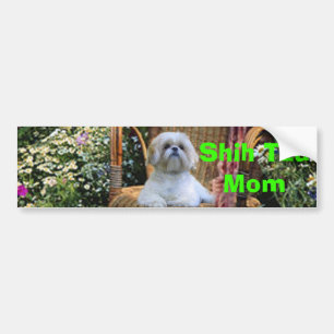 Shih Tzu Mum Bumper Sticker