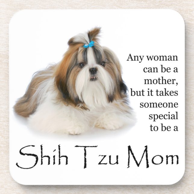 Shih Tzu Mum Coaster Set (Front)