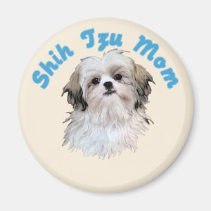 Shih Tzu Mum Magnet