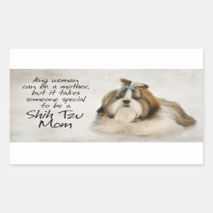 Shih Tzu Mum Stickers