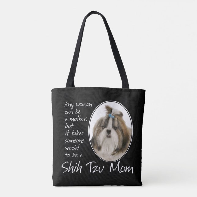 Shih Tzu Mum Tote (Back)