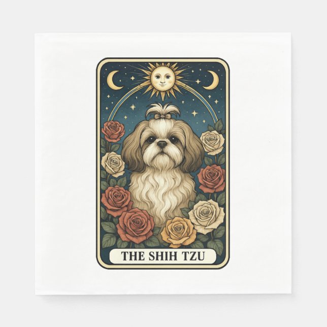 Shih Tzu Napkin (Front)