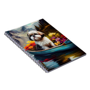 Shih Tzu on a Paddle: A Scenic Adventure Notebook