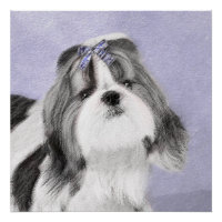 Shih Tzu Painting - Cute Original Dog Art