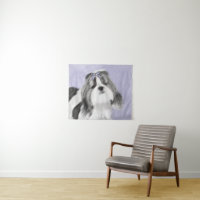 Shih Tzu Painting - Cute Original Dog Art