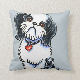 Shih Tzu Panda Cushion