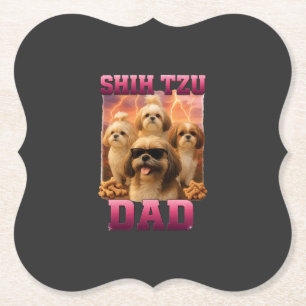 Shih Tzu Paper Coaster