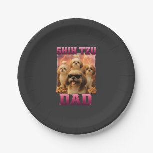 Shih Tzu Paper Plate